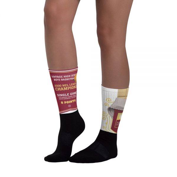 White Chocolate socks – white upper area