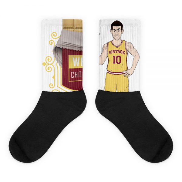 White Chocolate socks – white upper area - Image 2