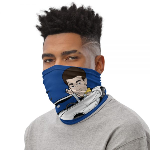Classic Car Neck Gaiter - blue - Image 3