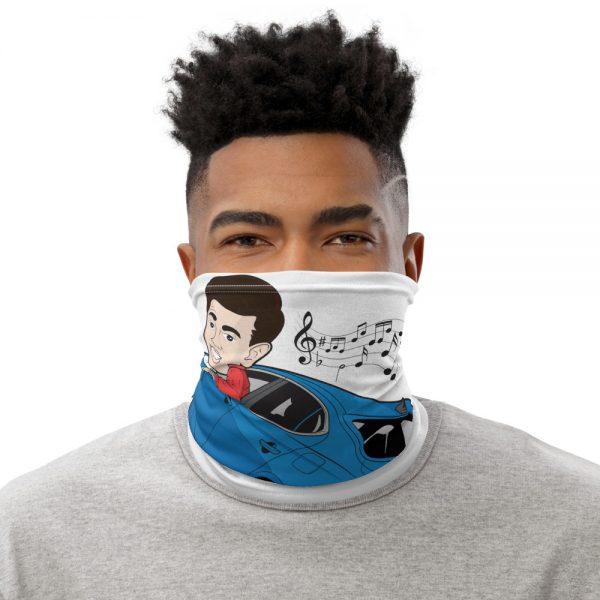White neck gaiter
