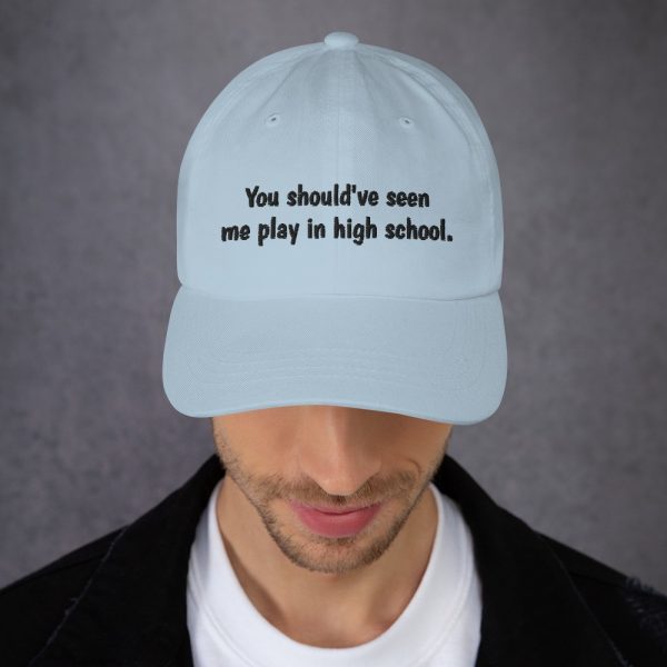soccer high school legend hat – embroidered black letters on front & soccer logo on back - Image 8
