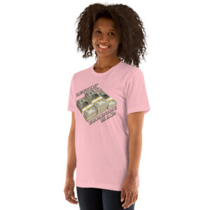Unisex t-shirt with BIG LOGO - 'Gettin To The $'