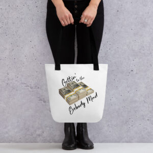Tote bag with black or yellow strap