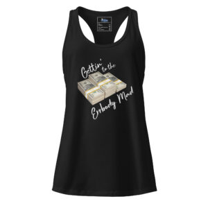 Women’s 'Gettin to the $' tank top with white letters